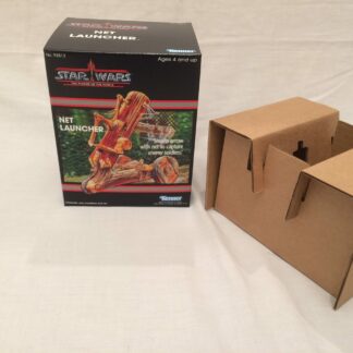 Custom Vintage Star Wars The Power Of The Force Net Launcher box and inserts