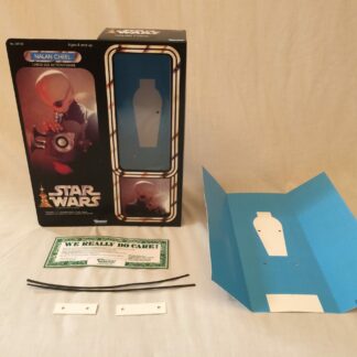 Custom Vintage Star Wars 12" Nalan Cheel Cantina Band Member box and inserts