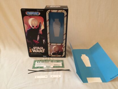 Custom Vintage Star Wars 12" Figrin Dan Cantina Band Member box and inserts