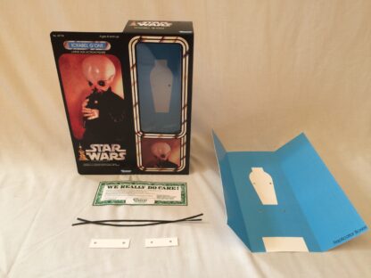 Custom Vintage Star Wars 12" Ickabel G'on't Cantina Band Member box and inserts