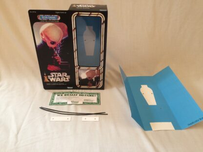 Custom Vintage Star Wars 12" Tedn Dahai Cantina Band Member box and inserts