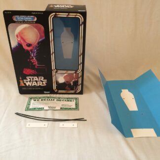 Custom Vintage Star Wars 12" Tedn Dahai Cantina Band Member box and inserts