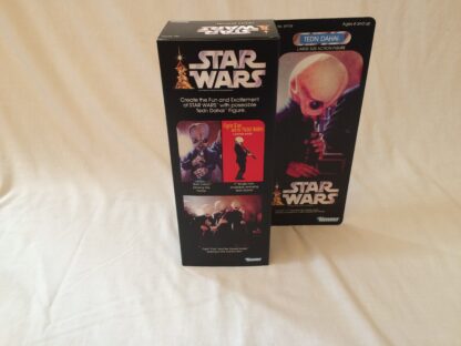 Custom Vintage Star Wars 12" Tedn Dahai Cantina Band Member box and inserts