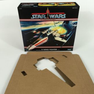 Reproduction Prototype Vintage Star Wars Power Of The Force X-wing box + inserts