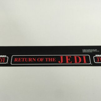 Replacement Vintage Star Wars Kenner Return Of The Jedi shelf talker 23" long