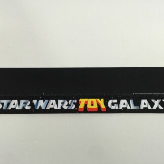 Replacement Vintage Star Wars 20" long Toy Galaxy shelf talker