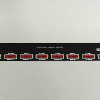 Replacement Vintage Star Wars Palitoy Empire Strikes Back shelf talker 24" long small ESB logos