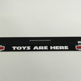 Replacement Vintage Star Wars Palitoy Empire Strikes Back shelf talker 24" long Toys Are Here logo