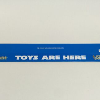 Vintage Star Wars Droids custom shelf talkers 24" long Toys Are Here logo