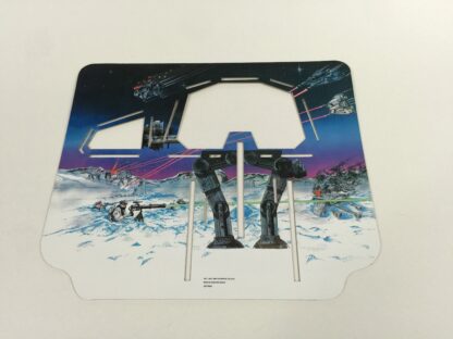 Replacement Vintage Star Wars Empire Strikes Back Hoth Ice Planet backdrop only