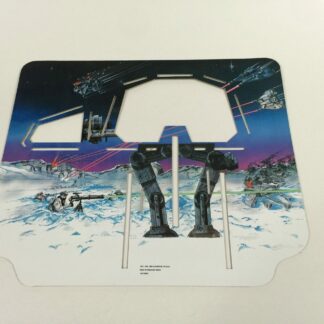 Replacement Vintage Star Wars Empire Strikes Back Hoth Ice Planet backdrop only