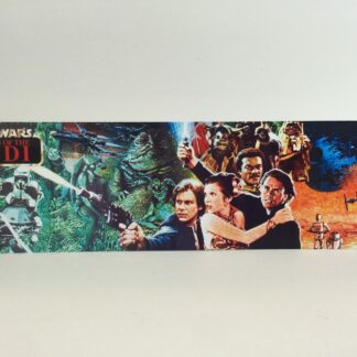 Return Of The Jedi custom display backdrop for use with original grey mail away stand or stand alone