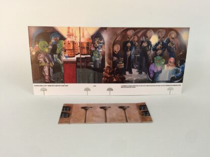 Replacement Star Wars Palitoy Cantina backdrop + bar