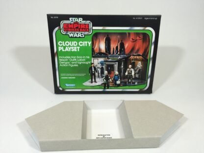 Replacement Vintage Star Wars Empire Strikes Back Cloud City Playset box and inserts