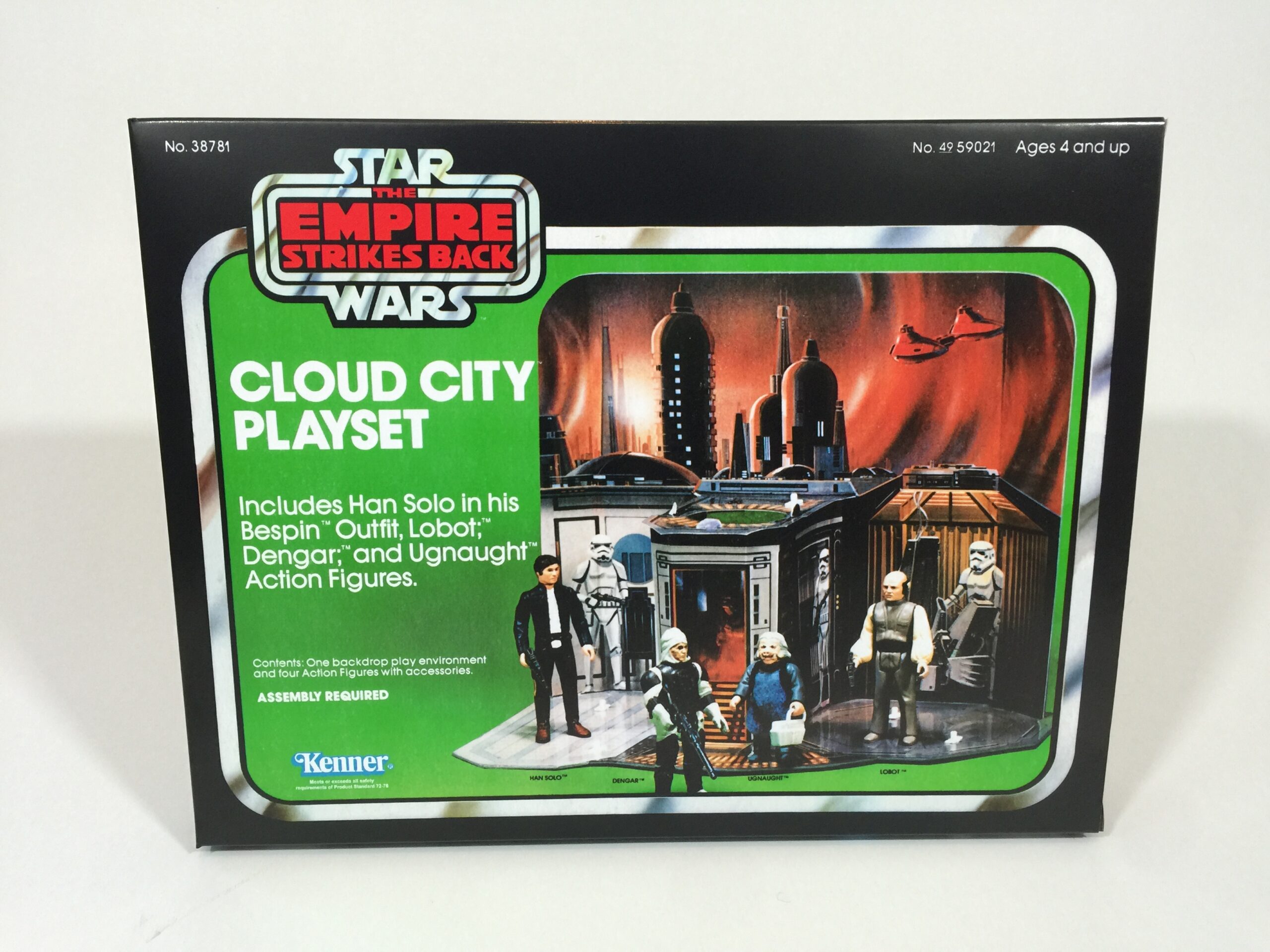 Star Wars 1980 Cloud City playset reproduction 