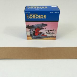 Vintage Star Wars Droids custom Imperial Sniper box and inserts