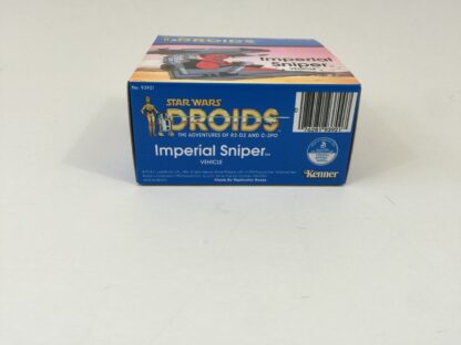 Vintage Star Wars Droids custom Imperial Sniper box and inserts