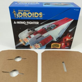 Replacement Vintage Star Wars Droids A-wing box and inserts