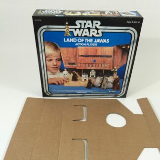 Replacement Vintage Star Wars Kenner Land Of The Jawa box and inserts