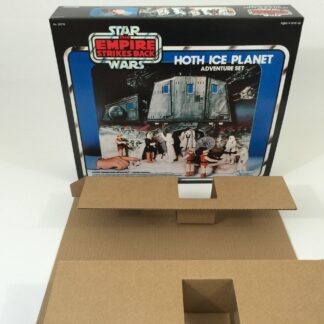 Replacement Vintage Star Wars Empire Strikes Back Hoth Ice Planet box and inserts