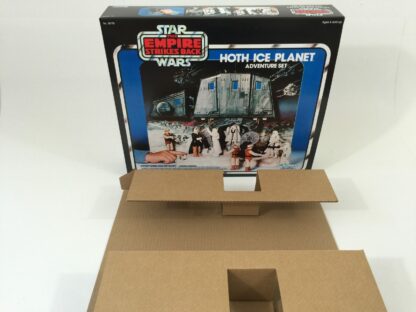 Replacement Vintage Star Wars Empire Strikes Back Hoth Ice Planet box and inserts