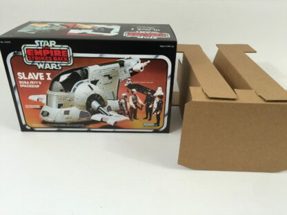 Replacement Vintage Star Wars Empire Strikes Back Slave One box and inserts