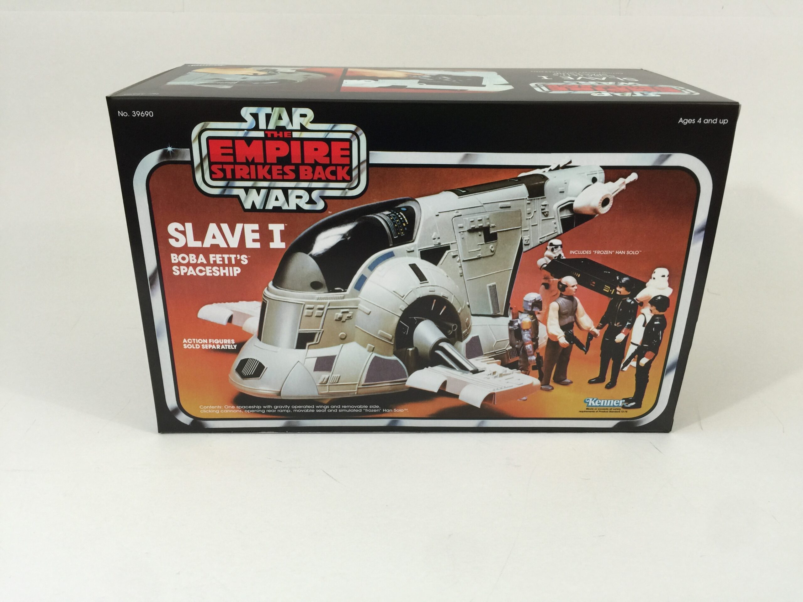 INSERT ONLY Star Wars Power Of The Force Slave 1 box INSERT! 