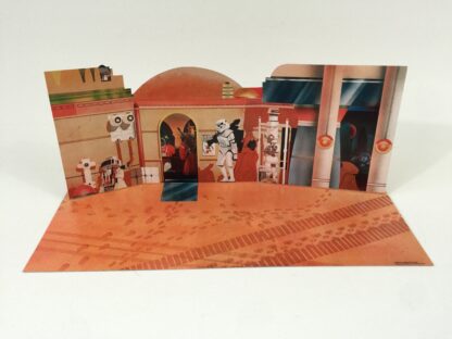 Replacement vintage Star Wars Cantina Adventure Playset display backdrop