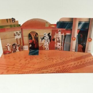 Replacement vintage Star Wars Cantina Adventure Playset display backdrop
