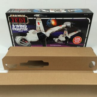 Replacement Vintage Star Wars Return Of The Jedi B-wing box and inserts