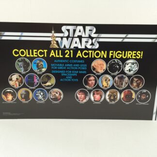 Replacement Vintage Star Wars Collect All 21 store shop display header