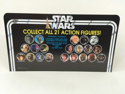 Replacement Vintage Star Wars Collect All 21 store shop display header