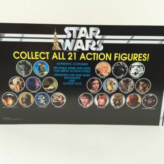 Replacement Vintage Star Wars Collect All 21 store shop display header