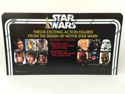 Replacemaent Vintage Star Wars 12 Back store shop display header