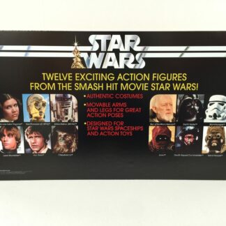 Replacemaent Vintage Star Wars 12 Back store shop display header