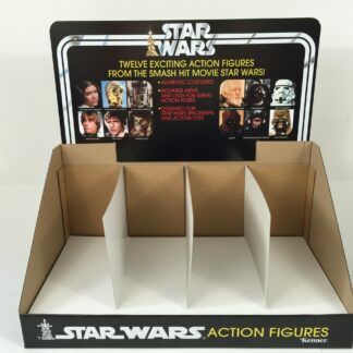 Replacemant Vintage Star Wars 12-Back display bin and header