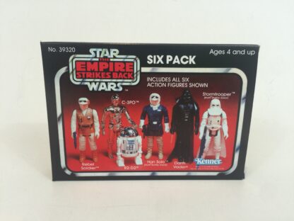 Replacement Vintage Star Wars Empire Strikes Back red 6-pack box