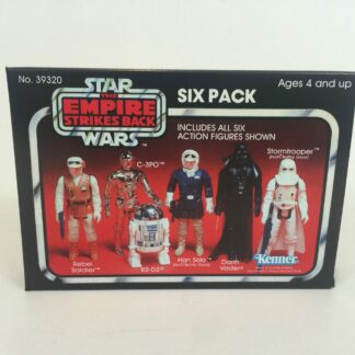 Replacement Vintage Star Wars Empire Strikes Back red 6-pack box