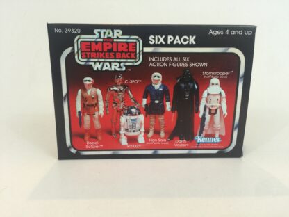 Replacement Vintage Star Wars Empire Strikes Back red 6-pack box