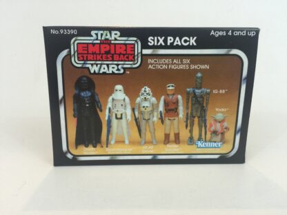 Replacement Vintage Star Wars Empire Strikes Back yellow 6-pack box