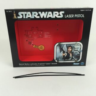 Replacement Vintage Star Wars Han Solo Laser Blaster box and insert