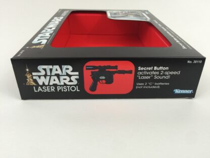 Replacement Vintage Star Wars Han Solo Laser Blaster box and insert