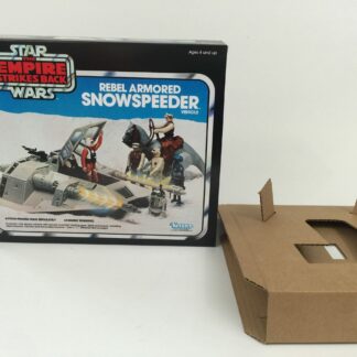 Replacement Vintage Star Wars Empire Strikes Back Snowspeeder blue box and insert