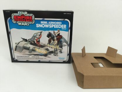 Replacement Vintage Star Wars Empire Strikes Back Snowspeeder blue box and insert