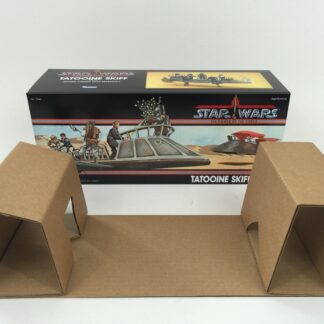 Replacement Vintage Star Wars Power Of The Force Tatooine Skiff box and insert