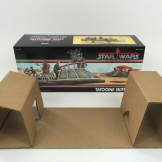 Replacement Vintage Star Wars Power Of The Force Tatooine Skiff box and insert