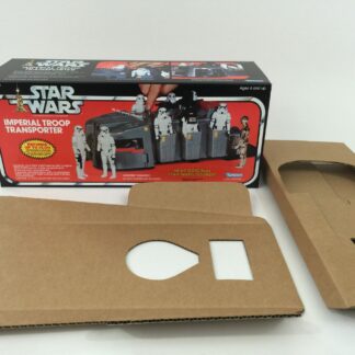 Replacement Vintage Star Wars Imperial Troop Transport box and insert