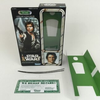 Replacement Vintage Star Wars 12" Han Solo box + inserts