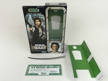 Replacement Vintage Star Wars 12" Han Solo box + inserts