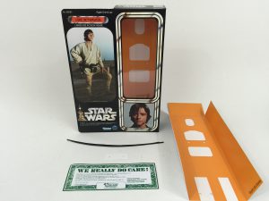 Replacement Vintage Star Wars 12" Luke Skywalker box + inserts